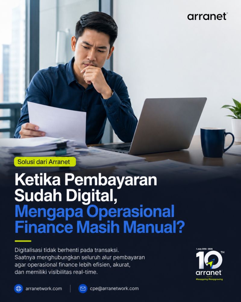 Ketika Pembayaran Sudah Digital, Mengapa Operasional Finance Masih Manual?