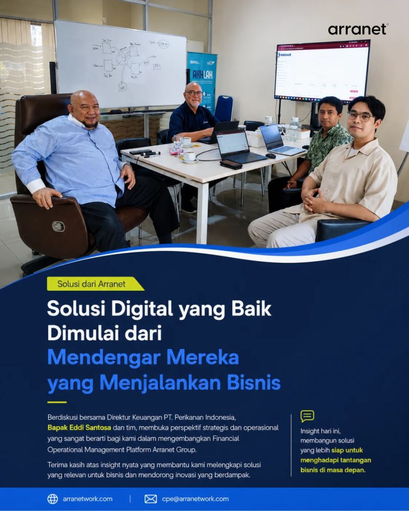 Solusi Digital yang Baik Dimulai dari Mendengar Mereka yang Menjalankan Bisnis